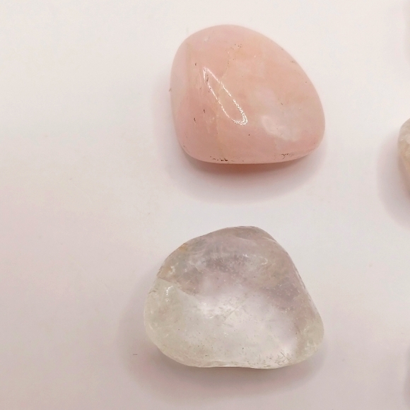 Quartz Crystals Tumbles with Inclusions Bundle of Lot of 9 - Picture 6 of 11